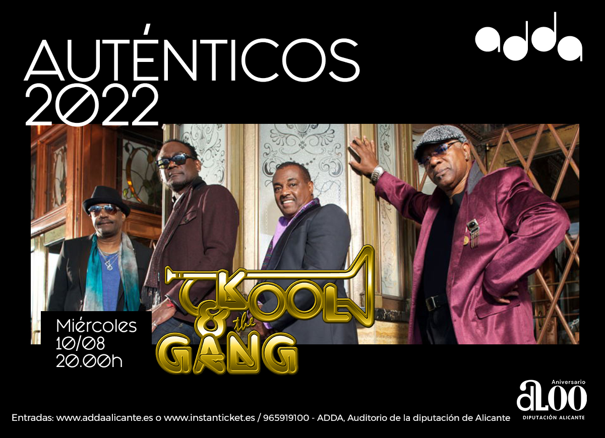 Kool & The Gang Auténticos 2022 ADDA