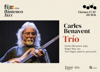 Fijazz 2026: Carles Benavent Trío en concierto en el ADDA Carles Benavent Trío Fijazz 2026