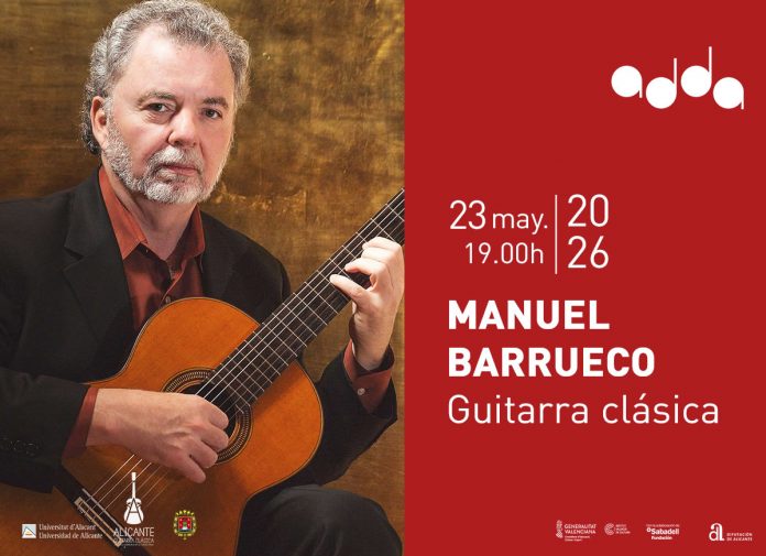 Manuel Barrueco en concierto en el ADDA