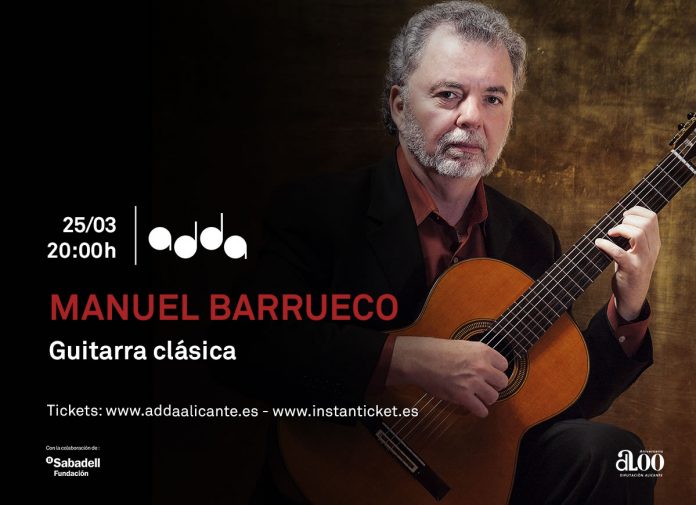 Manuel Barrueco en concierto en el ADDA