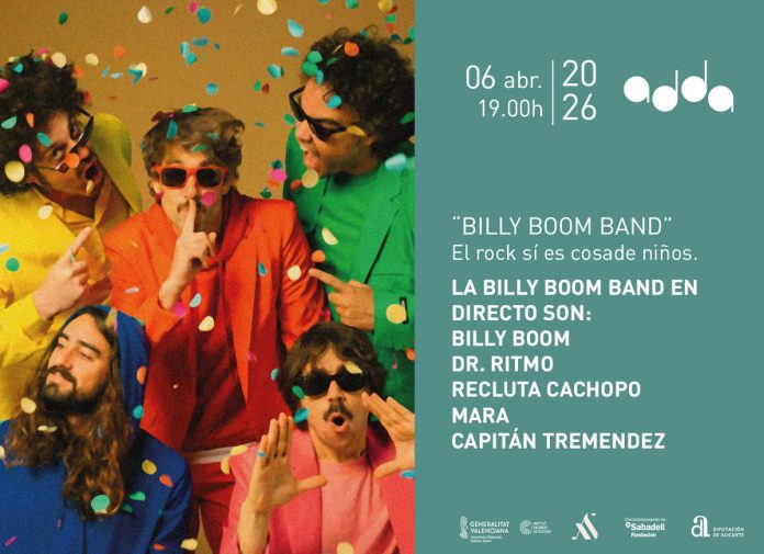 Billy Boom Band en el ADDA