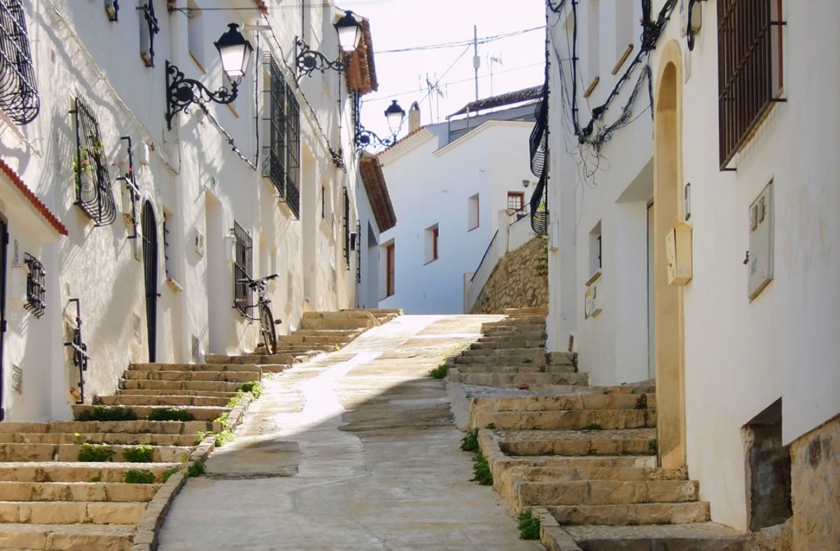 calles casco antiguo altea