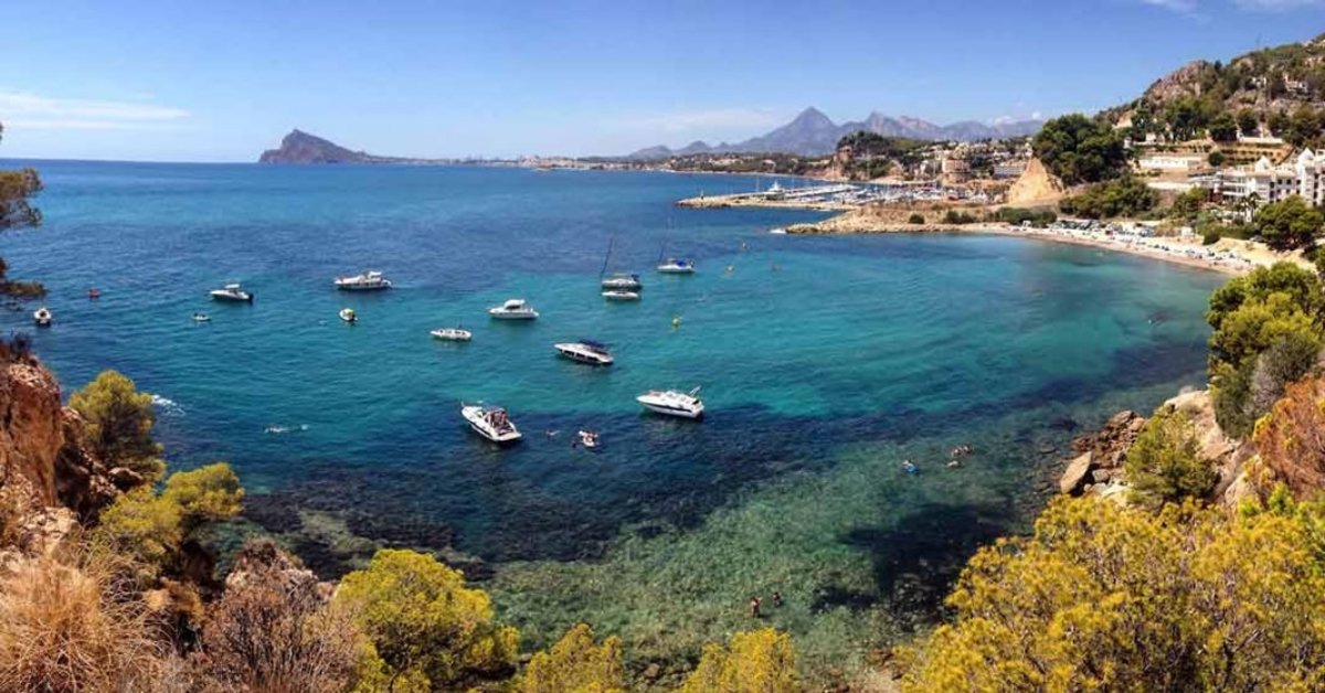 playa de mascarat en altea
