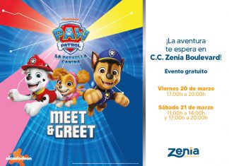 Meet & Greet Patrulla Canina Zenia Boulevard