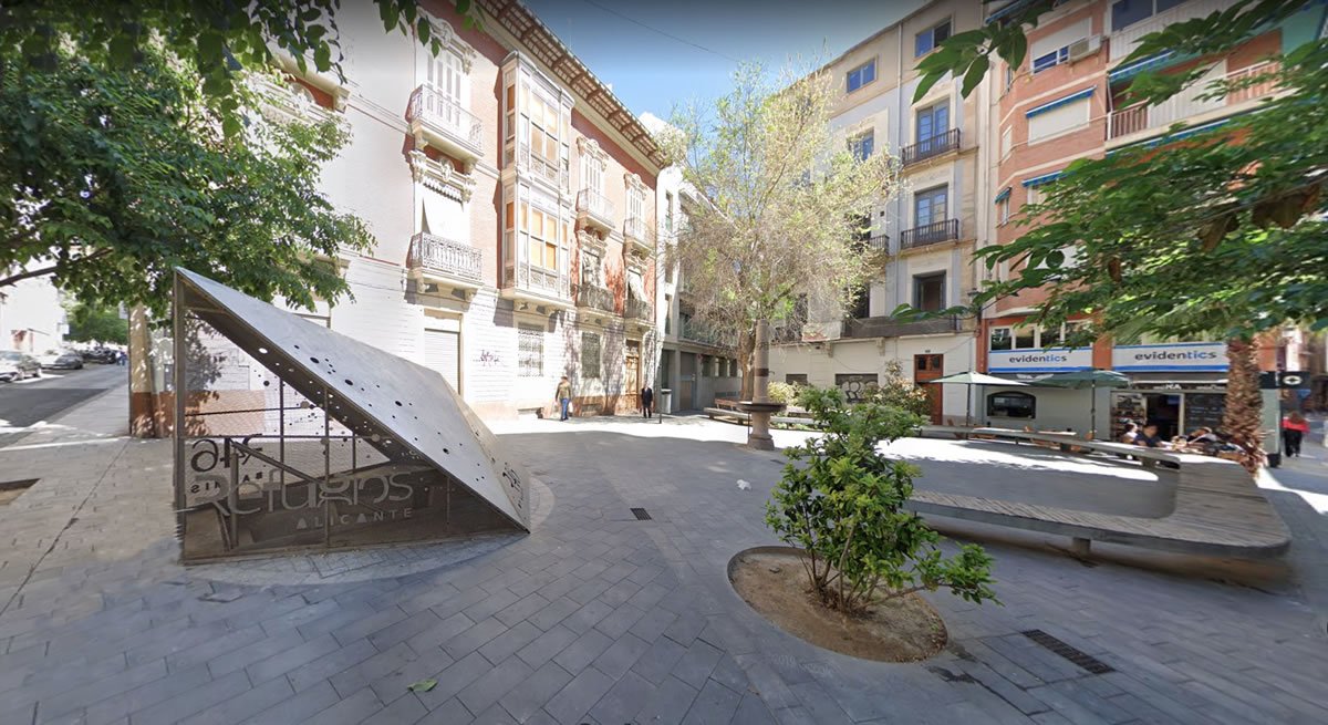 refugio antiaereo plaza balmis alicante