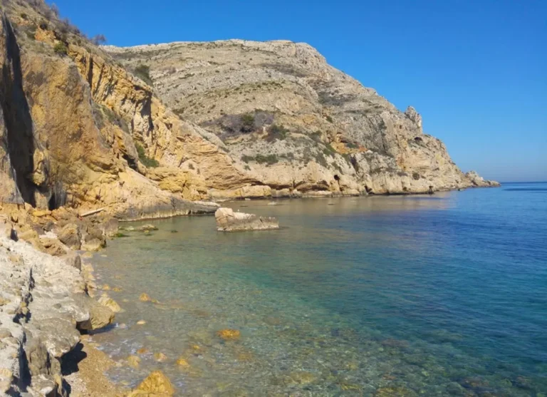 Cala Tangó o Pope en Jávea Cala Tangó Jávea
