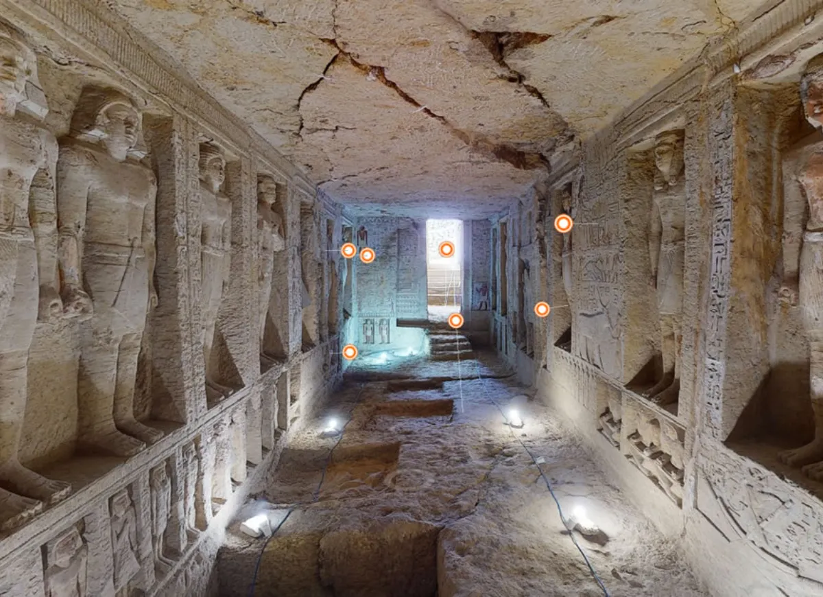 Egipto tumbas visita virtual