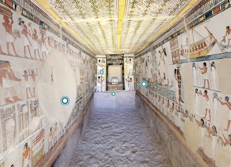 Egipto tumbas visita virtual