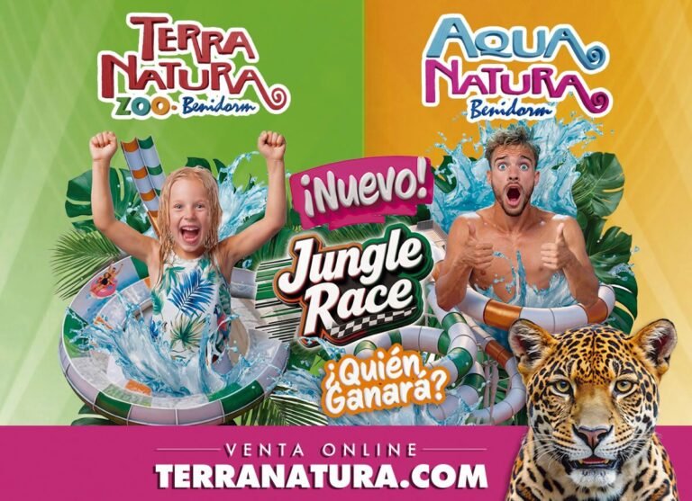 ‘Jungle Race’, la nueva atracción acuática de Aqua Natura Benidorm Jungle Race Aqua Natura Benidorm