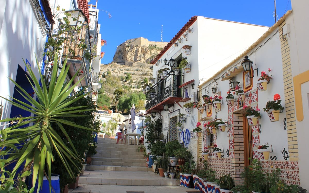 Barrio Santa Cruz de Alicante