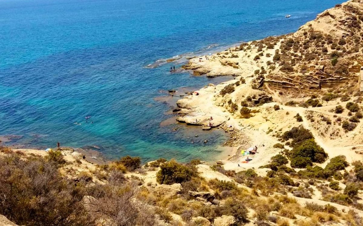 Cala Cabo de la Huerta en Alicante