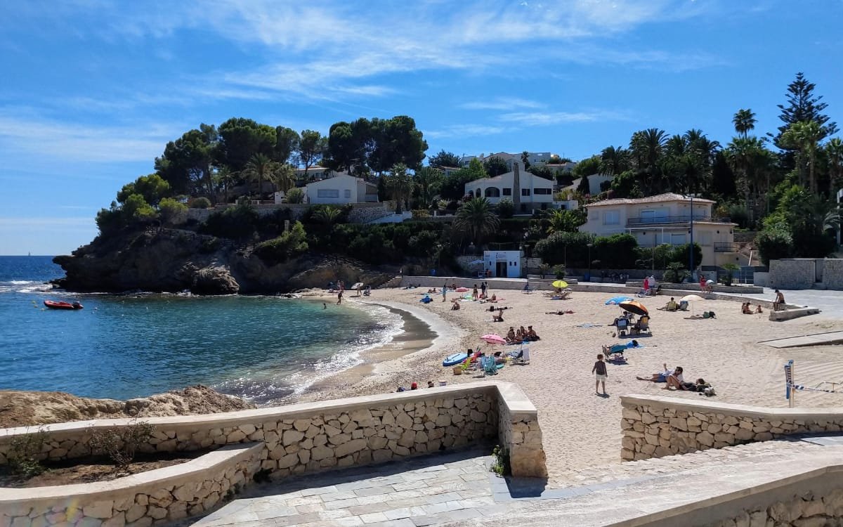 Cala de la Fustera en Benissa