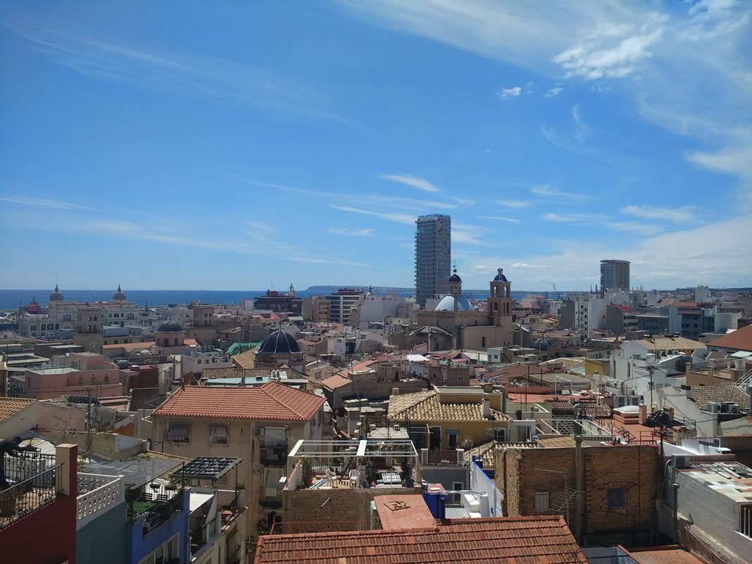 barrio santa cruz vistas mirador