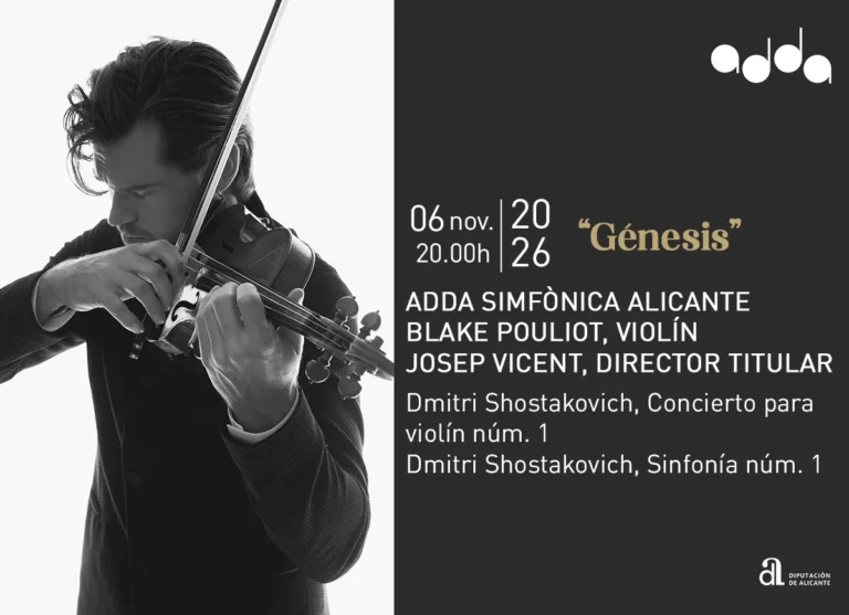 Temporada Sinfónica 26/27: ‘Génesis’ en el ADDA Concierto Génesis ADDA