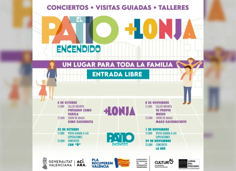 ‘+Lonja’, experiencias familiares en la Lonja del Pescado +Lonja actividades en familia