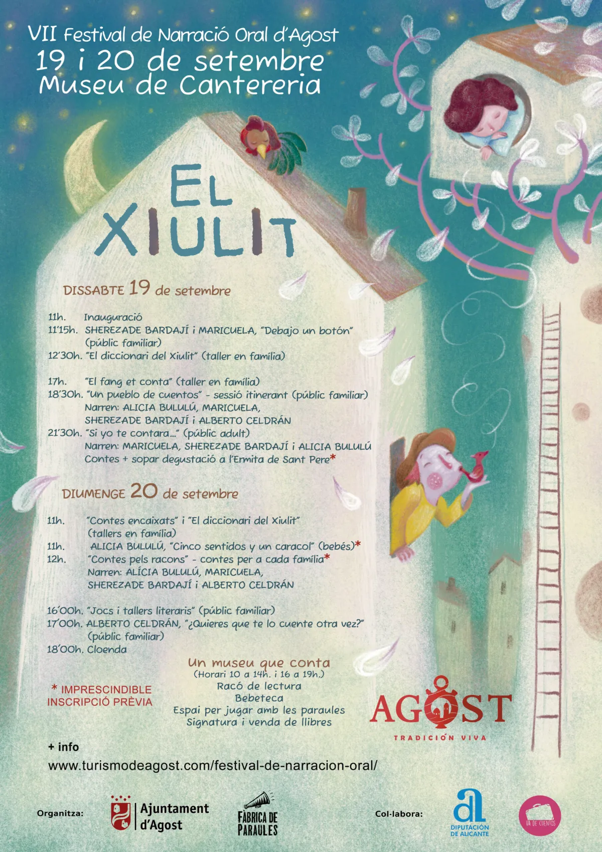 El Xiulit Festival de Narración Oral de Agost