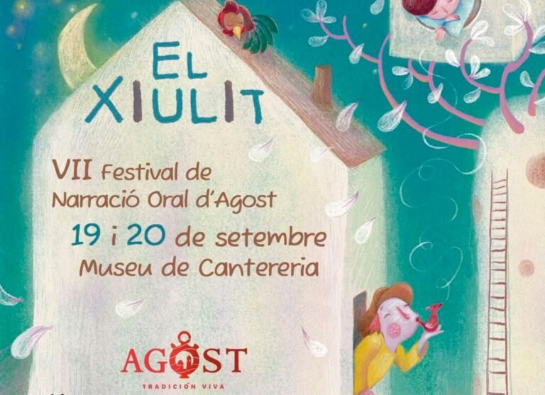 ‘El Xiulit’, Festival de Narración Oral en Agost El Xiulit Festival de Narración Oral de Agost