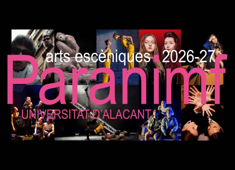 Programación ‘Paranimf’ UA primer cuatrimestre 2026-27 Programación Paranimf UA primer cuatrimestre 2026-27