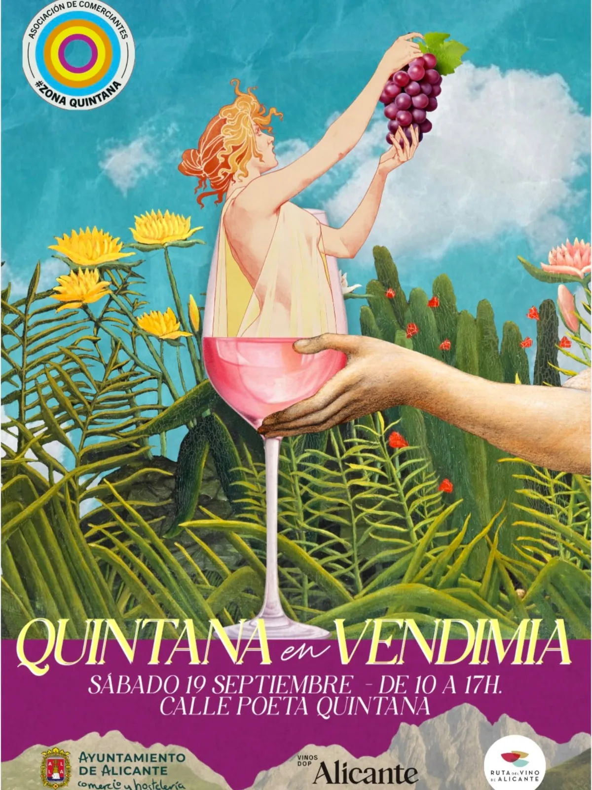 Quintana en vendimia