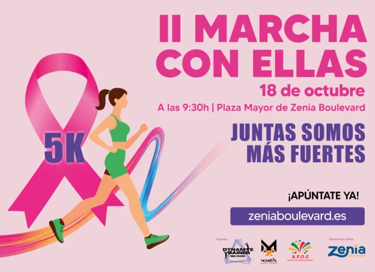 II Marcha con Ellas Zenia Boulevard