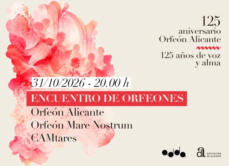 125 aniversario Orfeón Alicante ADDA