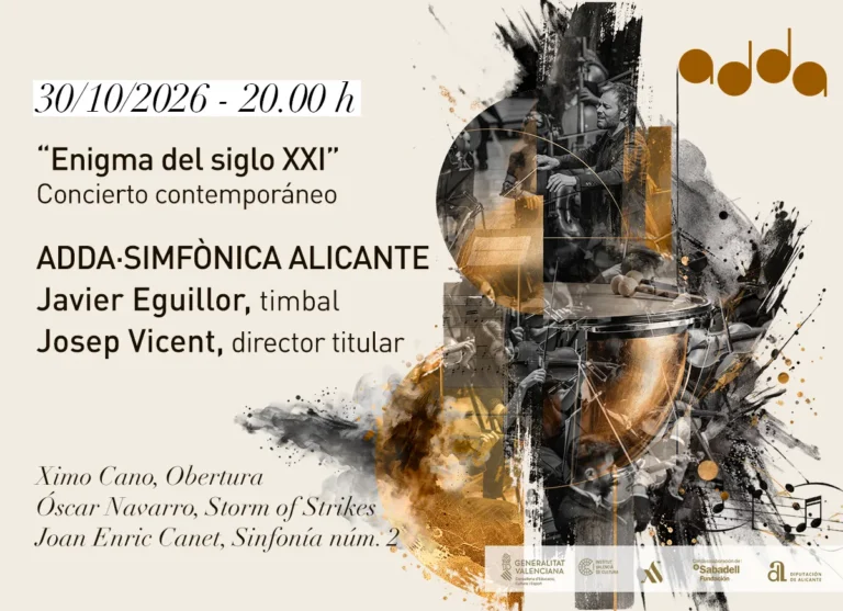 Festival Contemporáneo: ‘Enigma del Siglo XXI’ en el ADDA Concierto enigma del siglo XXI ADDA