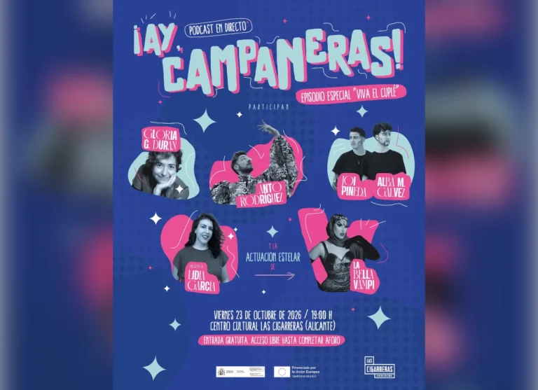 Podcast ‘¡Ay, campaneras! Viva el cuplé’ en Las Cigarreras Podcast Ay Campaneras Las Cigarreras
