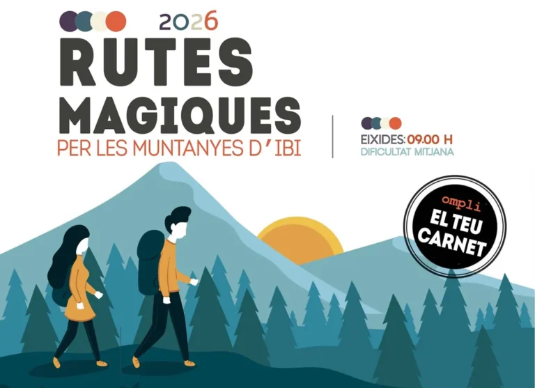 Rutas Mágicas por las montañas de Ibi 2026