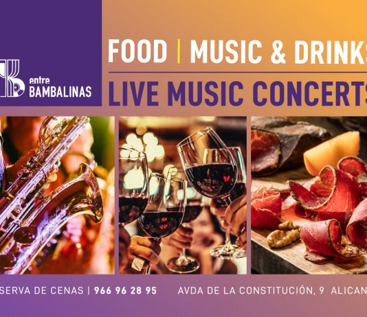 Entre Bambalinas, restaurante café-lounge en Alicante