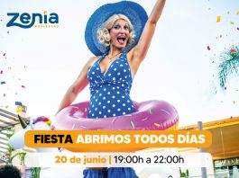 Fiesta apertura diaria Zenia Boulevard