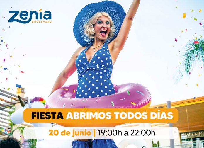 Fiesta apertura diaria Zenia Boulevard