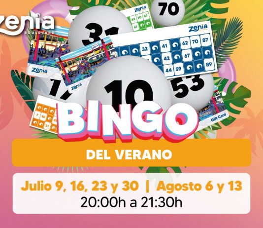 Bingo del verano Zenia Boulevard