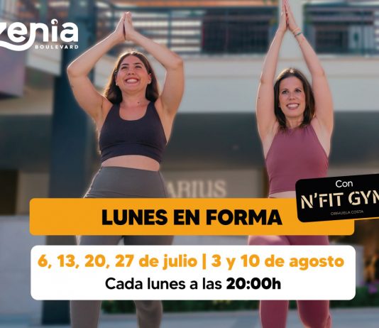 Lunes en forma Zenia Boulevard