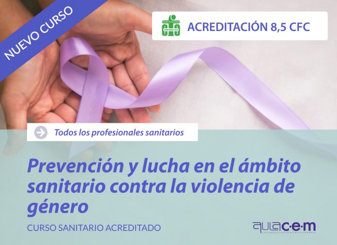 curso de prevención y lucha en el ámbito sanitario contra la violencia de género