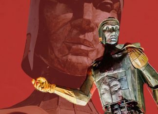 Aquiles presentación Festitíteres Explanada Alicante