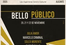 ‘Bello Público’ festival de poesía, música e improvisación en Las Cigarreras Bello Público Las Cigarreras
