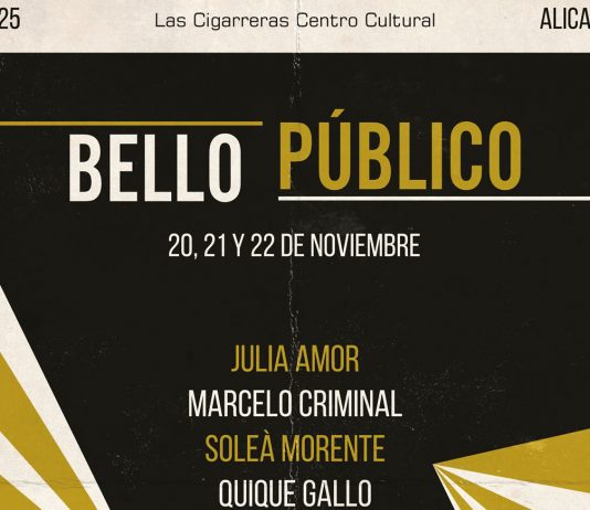 ‘Bello Público’ festival de poesía, música e improvisación en Las Cigarreras Bello Público Las Cigarreras