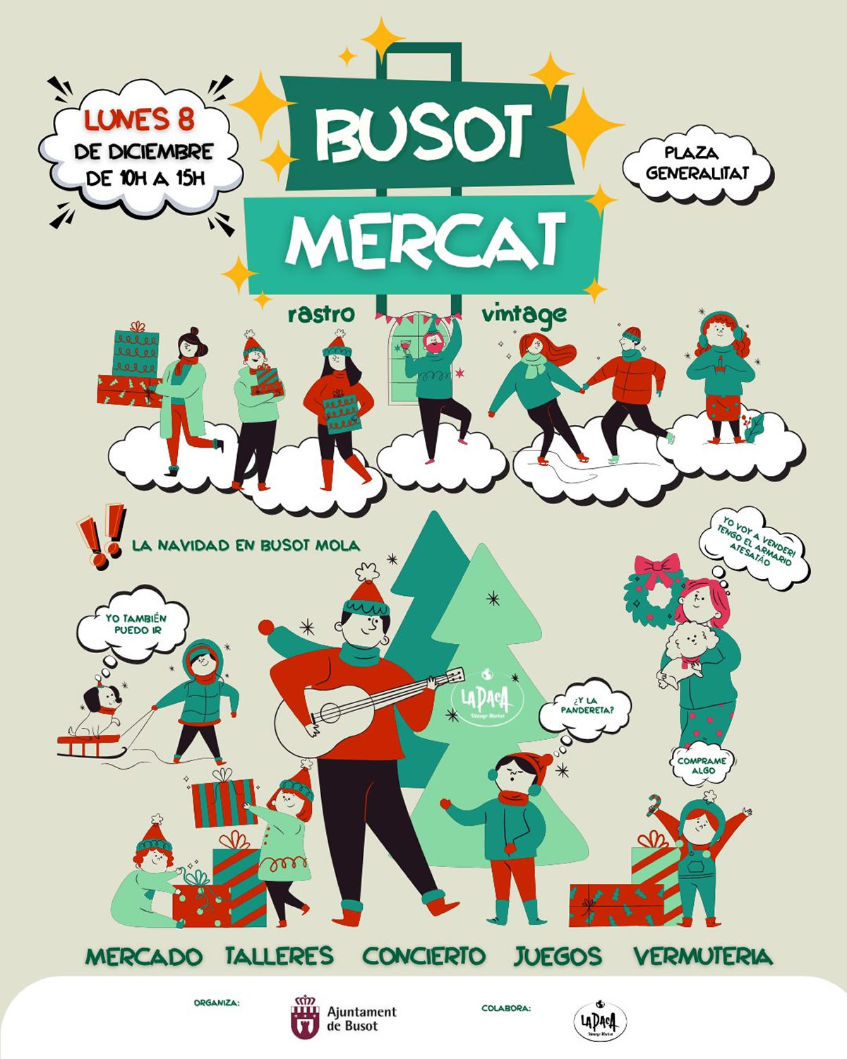 Busot Mercat Navidad La Paca