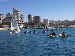 Campus infantil multiactividad náutica Club Náutico Alicante Costa Blanca