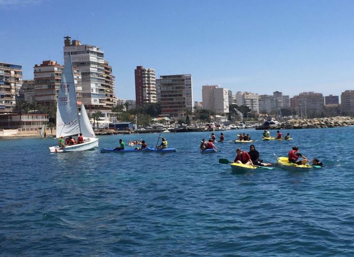 Campus infantil multiactividad náutica Club Náutico Alicante Costa Blanca
