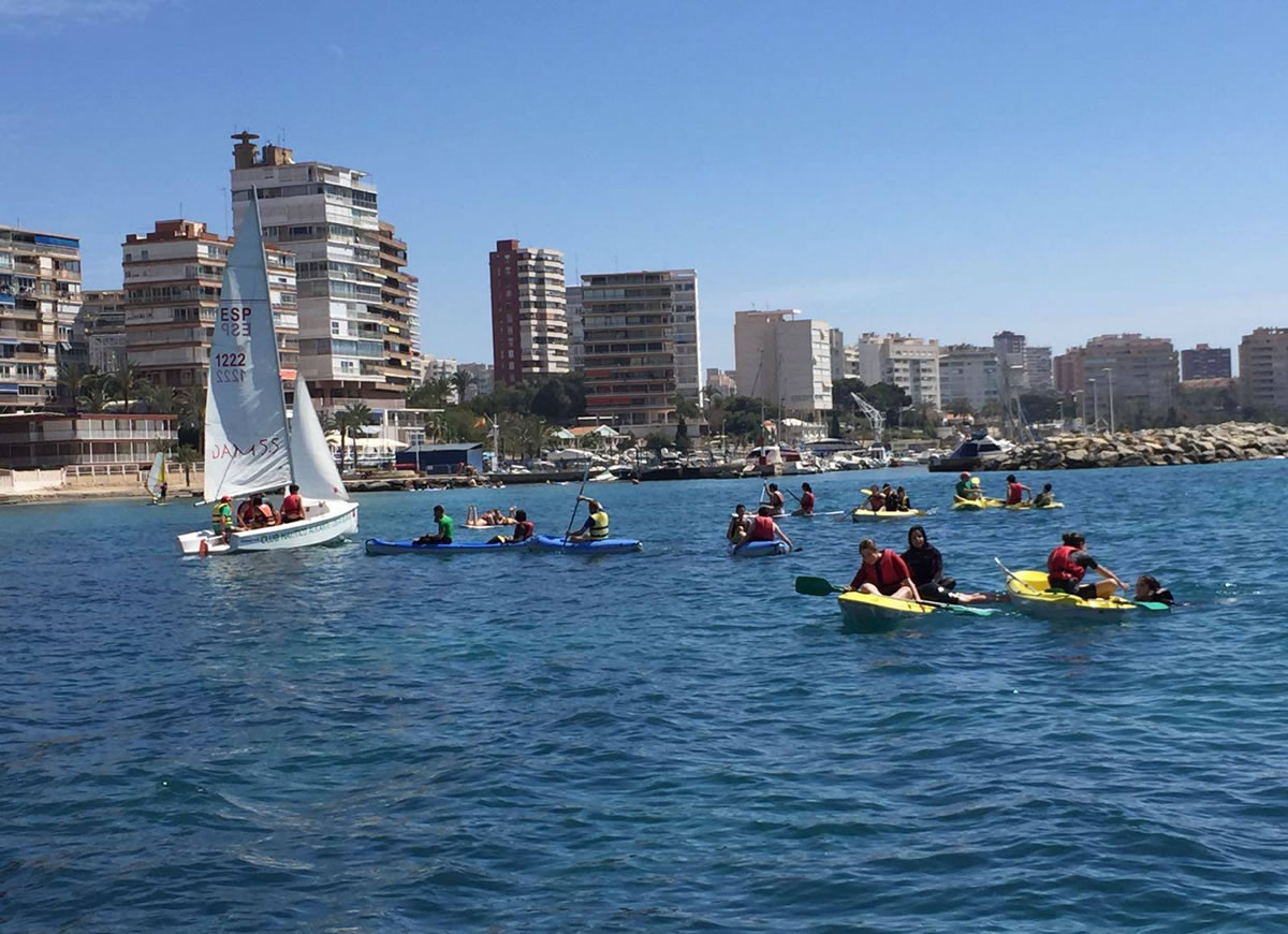 Campus infantil multiactividad náutica Club Náutico Alicante Costa Blanca