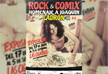 Exposición ‘Rock&Comix: homenaje a Joaquín Ladrón’ en Las Cigarreras Exposición Rock & Comix Joaquín Ladrón Las Cigarreras