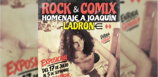 Exposición Rock & Comix Joaquín Ladrón Las Cigarreras