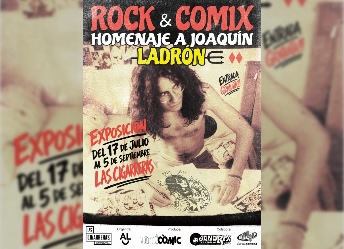 exposicion-rock-and-comix-joaquin-ladron-las-cigarreras Exposición Rock & Comix Joaquín Ladrón Las Cigarreras