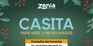 Casita Papá Noel Zenia Boulevard