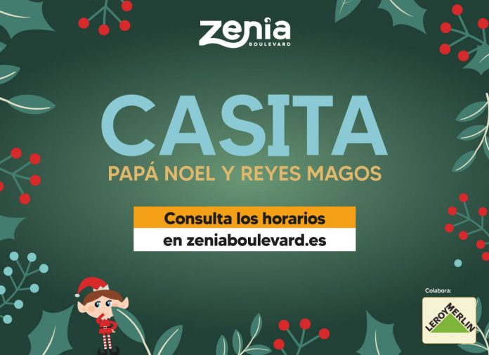 Casita Papá Noel Zenia Boulevard
