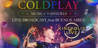 Concierto de Coldplay Kinépolis Alicante