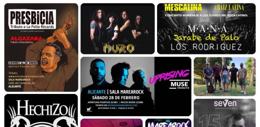 Sala Marearock: agenda de conciertos enero 2026 Conciertos Sala Marearock enero 2026