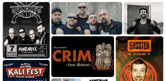 Conciertos Sala Marearock marzo 2026