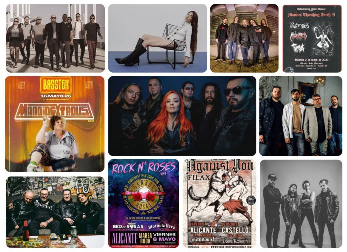 Conciertos Sala Marearock Mayo 2026